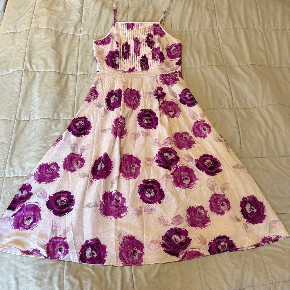 Pink Floral Dress